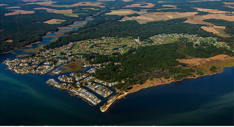 AERIAL CAPTAINS COVE